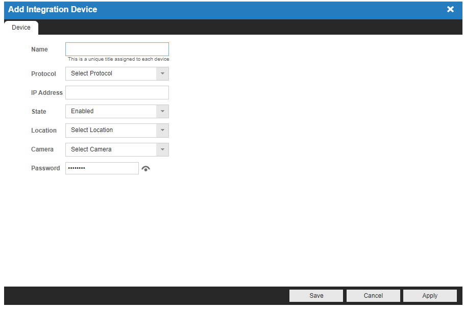 Add Integration Device popup.png