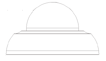 C1011D4 Dome Camera Line Drawing.png