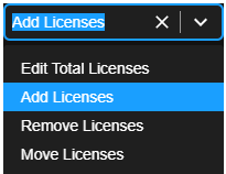 Subscription Management Add Licenses dropdown.png