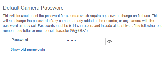 Cameras System Settings Default Camera Password.png
